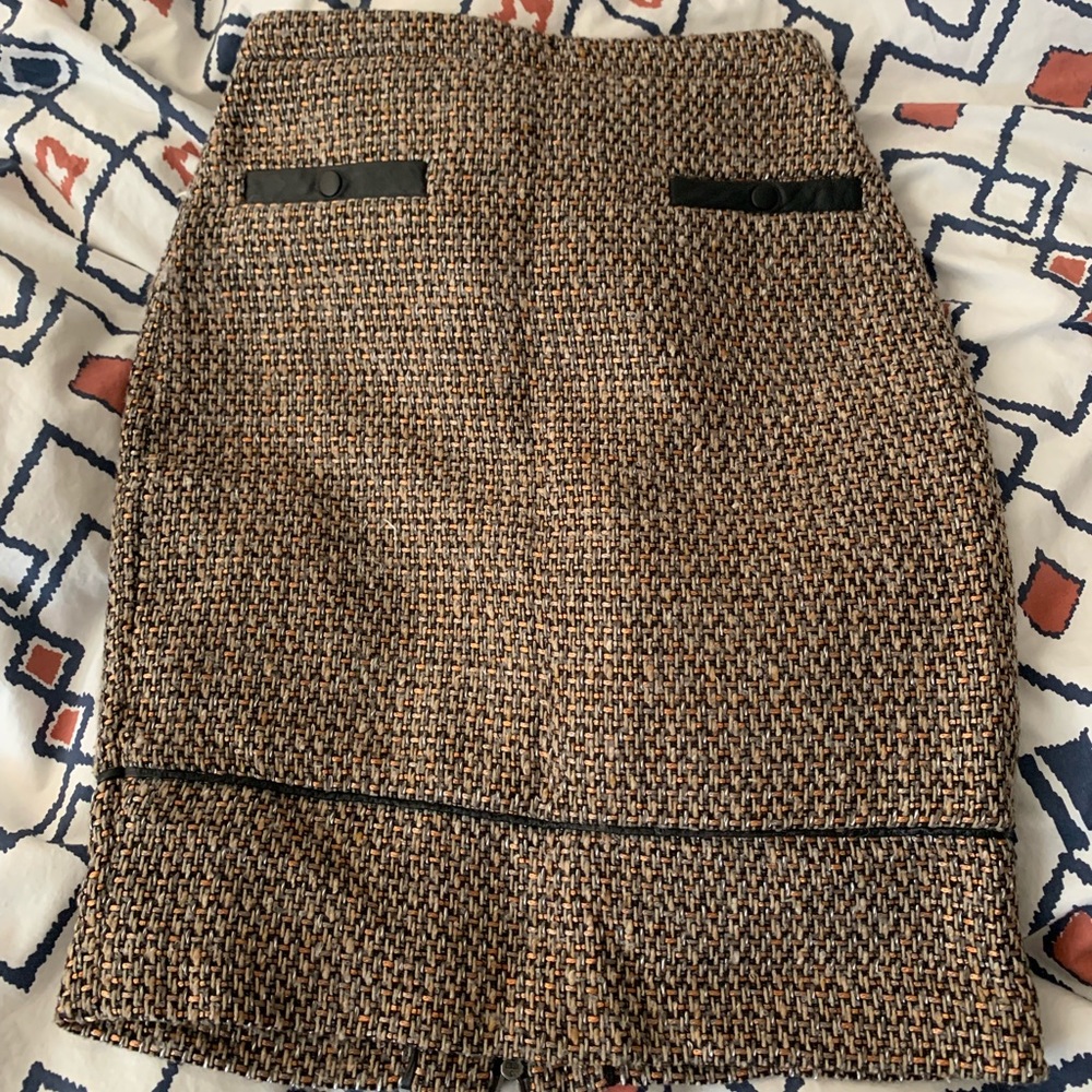 Club Monaco Tweed Pencil Skirt